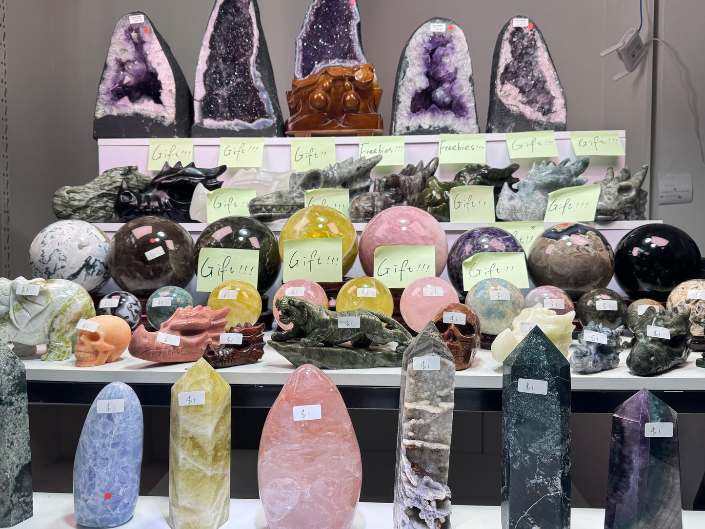 crystals only ＄1